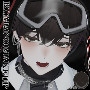 [ 狛乃 / Komano ] toxic makeup + eye texture