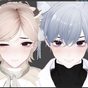[ 狛乃 / Komano ] makeup + eye texture + Sticker 缩略图 5