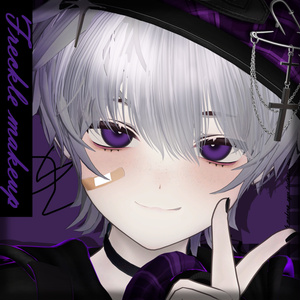 [ Alue / Maro / Kuuta / Komano ] 2 Type / Freckle makeup + 16 eyes texture 缩略图 2