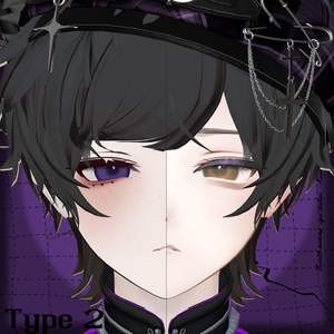 [ Alue / Maro / Kuuta / Komano ] 2 Type / Freckle makeup + 16 eyes texture 缩略图 15