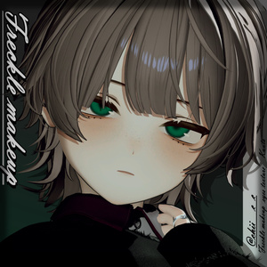 [ Alue / Maro / Kuuta / Komano ] 2 Type / Freckle makeup + 16 eyes texture 缩略图 21