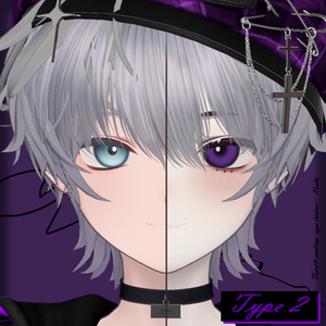 [ Alue / Maro / Kuuta / Komano ] 2 Type / Freckle makeup + 16 eyes texture 缩略图 11