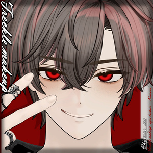 [ Alue / Maro / Kuuta / Komano ] 2 Type / Freckle makeup + 16 eyes texture 缩略图 19