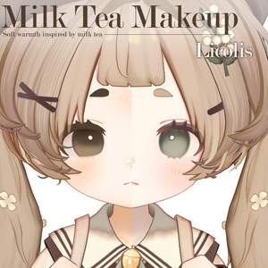 [ Licolis / Milltina / Mayo ] Milk Tea Makeup + eye texture + Face Blendshapes ⛾ 缩略图 6