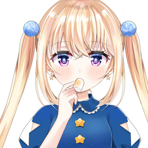 【Vtuber素材】マショマロもぐもぐ【フリー画像】