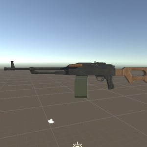 [無料]PKM[銃器モデル][機関銃]