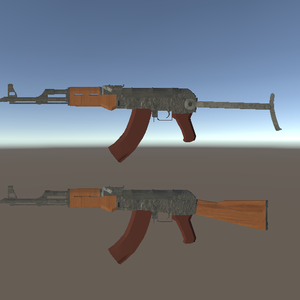 [無料]AKM/AKMS[銃器モデル]