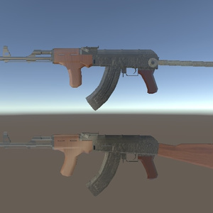 [無料]ルーマニア製アサルトライフル[銃器モデル]