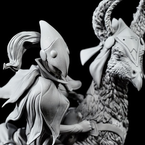 Witch』※無彩色ガレージキットです - manulmodels - BOOTH