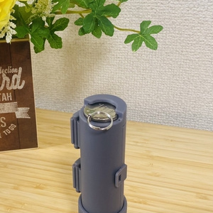 新品未使用品 アルミ製 100円ケース シリンダー コミケ 送料無料】100円用 アルミ製コインシリンダー 35枚モデル CC-351