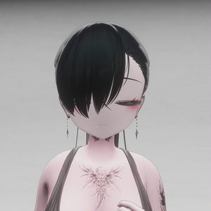 Artificial light earrings　８アバター対応【VRChat想定】 缩略图 2