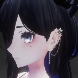 【MA対応】Rugged earrings　４アバター対応【VRChat想定】 缩略图 4