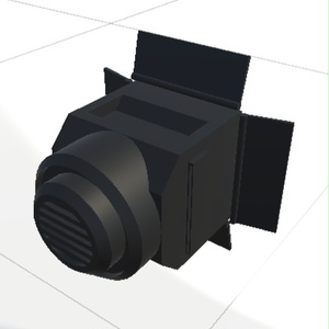 【VRChat想定】アバターライトとしても使えるLED投光器 缩略图 2