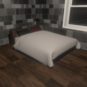 【VRChat想定】全部ばらせるベッド【無料】