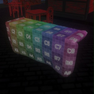 【VRChat想定】デザイン変更可能・イベントで使う机【無料】 缩略图 2