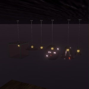 【VRChat想定】クッションとペンダントライトのセット 缩略图 3