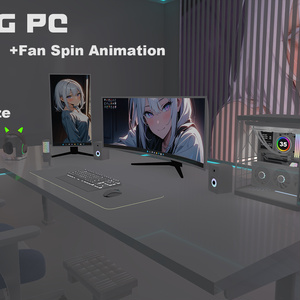 アニメーション付きゲーミングPCセット