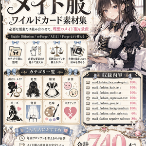 メイド服 ワイルドカード素材集