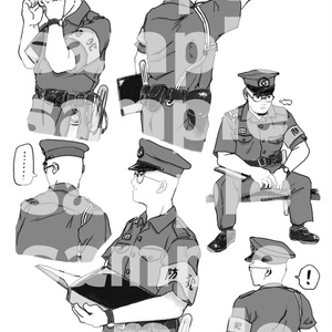 昭和43年制男子警察官服制(簡易版) - 英国鉄道史編纂局・官公庁被服調査部 - BOOTH