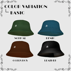 【4アバターprefab対応】Ensemble Buckethat【MA設定済み】 缩略图 3