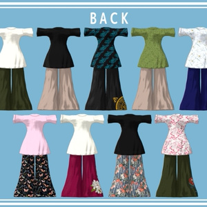 [5アバター対応] 47winks Outfit 02 [ModularAvatar対応] 缩略图 4