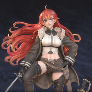 Eris エリス・グレイラット 無職転生 (3Dプリント用STLデータ)
