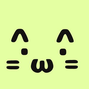 【Live 2D】 顔文字 猫 VTube Studio用 Vtuber アバター