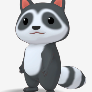 百變狸貓 Lovely Raccoon