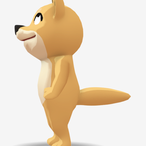 Free Fox 自由な犬 VRM