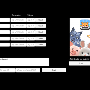 VRChat OSC for Youtube Livestream Chat Control