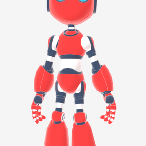 Red Robot 赤色ロボット VRM VRChat
