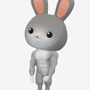Cute Rabbit Family ウサギの家族 VRM VRChat
