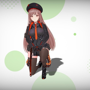 Nikke Game Rapi vrm for Free 無料 not made from Vroid