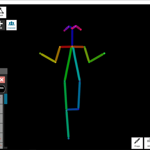 Openpose VRM avatar for Free無料 (stablediffusion)