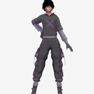 Realistic Boy Avatar VRM FBX リアルな男の子のアバター
