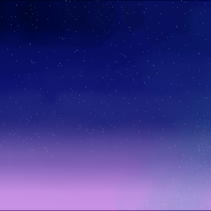 漫画風夜空HDRI