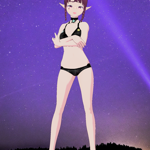 Free Model "Galaxy Summer" for Vtubers or Vstreamers