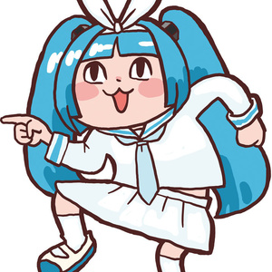 「ニパ子」Illustration by くまみね (B2サイズ)「指さしニパ子」HDタペストリー