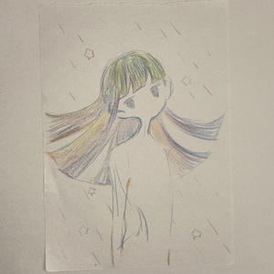 油絵 絵画 森の白い花道 - arashi1783 - BOOTH