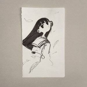 原画 星少女1 パステル画 絵画 アート - & Earth - BOOTH