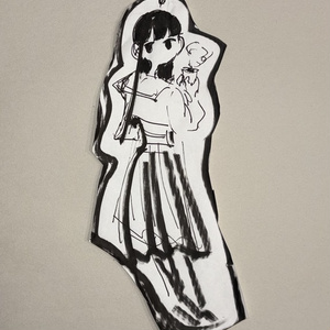 油絵 絵画 森の白い花道 - arashi1783 - BOOTH