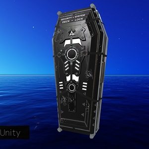 【VRChat向け】Casket　棺【開閉アニメーション付き】【シェーダー差分付き】 缩略图 6