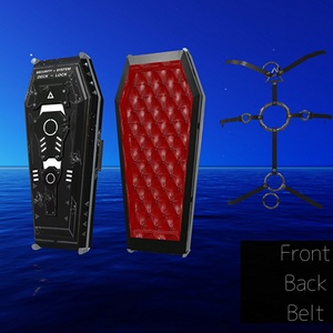 【VRChat向け】Casket　棺【開閉アニメーション付き】【シェーダー差分付き】 缩略图 9