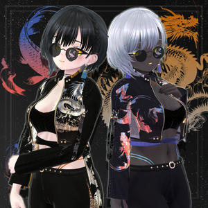 【ビナア〈Binah〉用】─Polaris_Wear─【Modular Avatar対応】