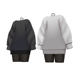 【8アバター対応】『Simple Sweater』【Modular Avatar対応】 缩略图 4