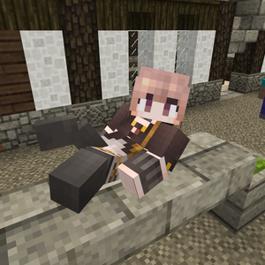 マイクラ関節ありモデル（Blockbuster MOD用）
