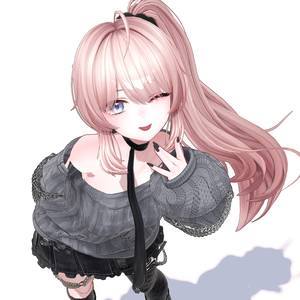 Side ponytail