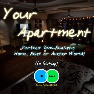 Perfect Semi-Realistic Home, Rest or Avatar World! PC&Quest Compatible