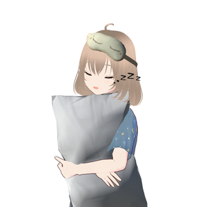 Sleepy girl