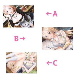 直筆サイン入りブロマイド
